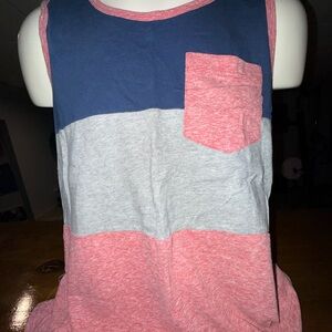 Mossimo Supply Co. Mens Tank Top - Navy, Light Gray, Coral